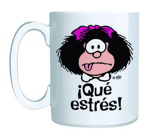 Taza roja Mafalda